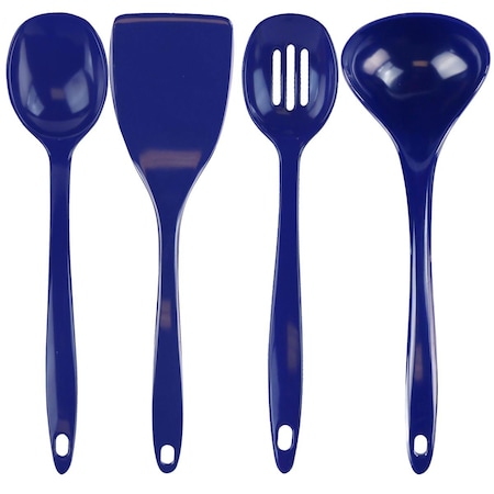 Reston Lloyd Reston Lloyd 81705 4pc Melamine Utensil Set  Indigo 81705